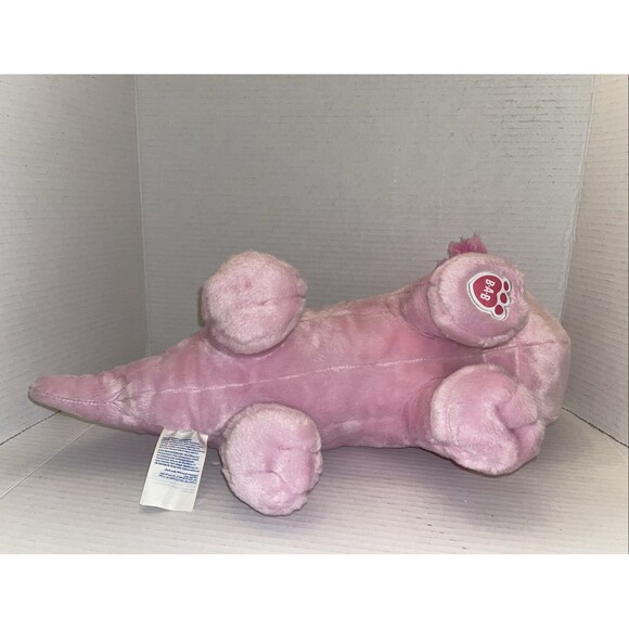 Build A Bear Workshop Axolotl Plush Stuffed Animal Pink 19" Long Excellent - Picture 8 of 11